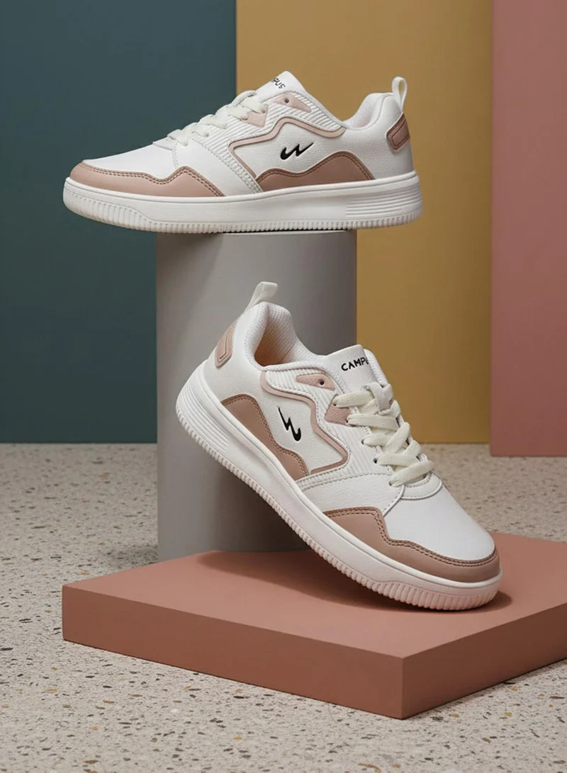 كامبس أحذية رياضية نسائية مريحة بتصميم بسيط أحادي اللون يبرز فورًا